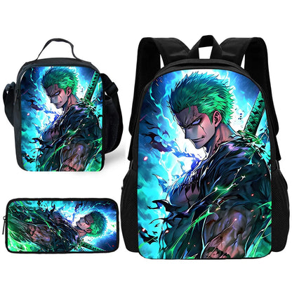 Sac à dos Roronoas Zoro pour garçon et fille