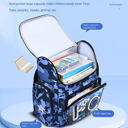 Cartable de dessin animé, orthopédique