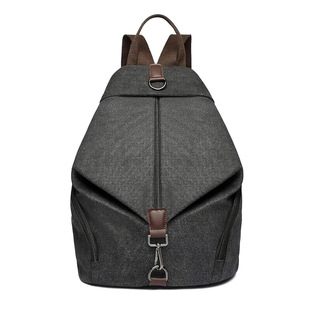Canvas backpack for travel