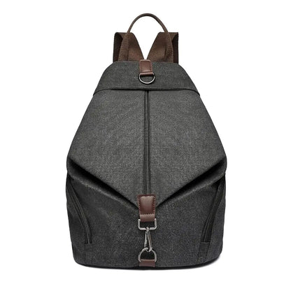 Canvas backpack for travel
