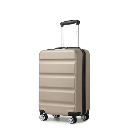 Valise rigide léger avec serrure TSA et 4 roues spinner, cabine (55/65/75 cm)