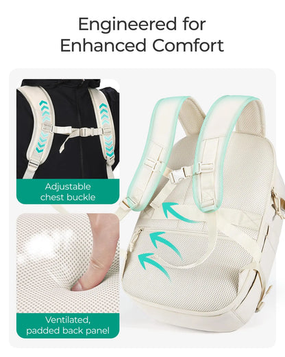 Sac à dos de voyage pour femmes et hommes 30L