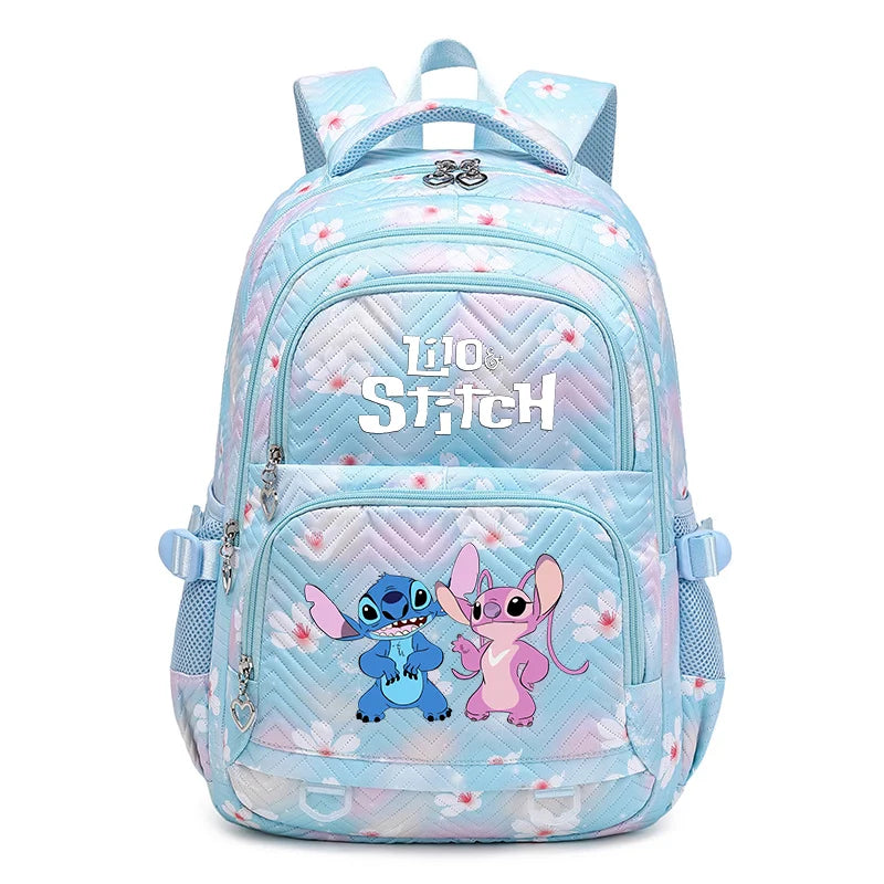 Sac à Dos Étanche Disney CAN o Stitch pour Femme, Cartable de Voyage pour Adolescentes