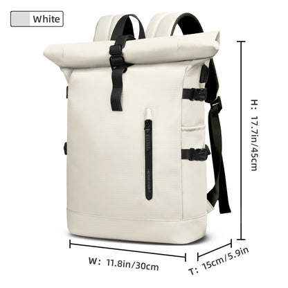 Large Capacity Expandable Waterproof Travel Backpack