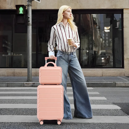 Ensemble de valises de voyage en ABS à roulettes