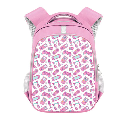 Sac à dos imprimé manettes de jeu drôles, contrôleur de jeu vidéo, sac d'école pour adolescents, sac à dos pour ordinateur portable Gamer, sacs de livre pour enfants, cadeau