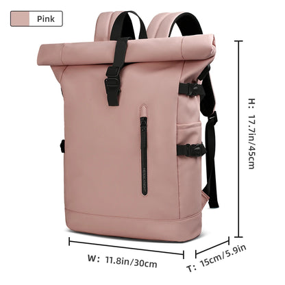 Large Capacity Expandable Waterproof Travel Backpack