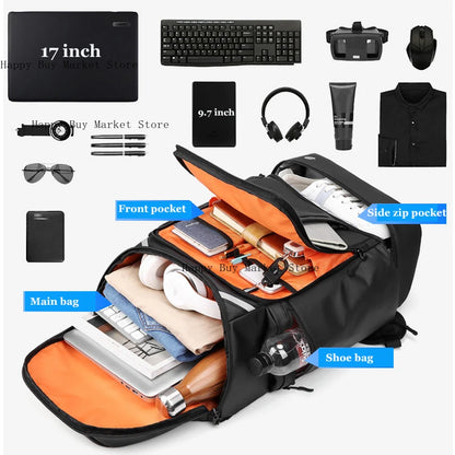 Sac à dos de voyage, grande capacité