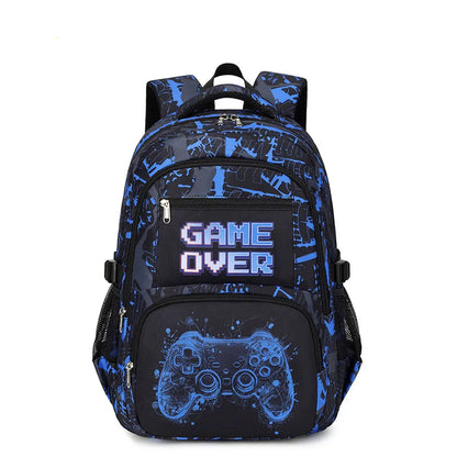 Sac à dos pour garçon avec sac à déjeuner et trousse à crayons 3 pièces