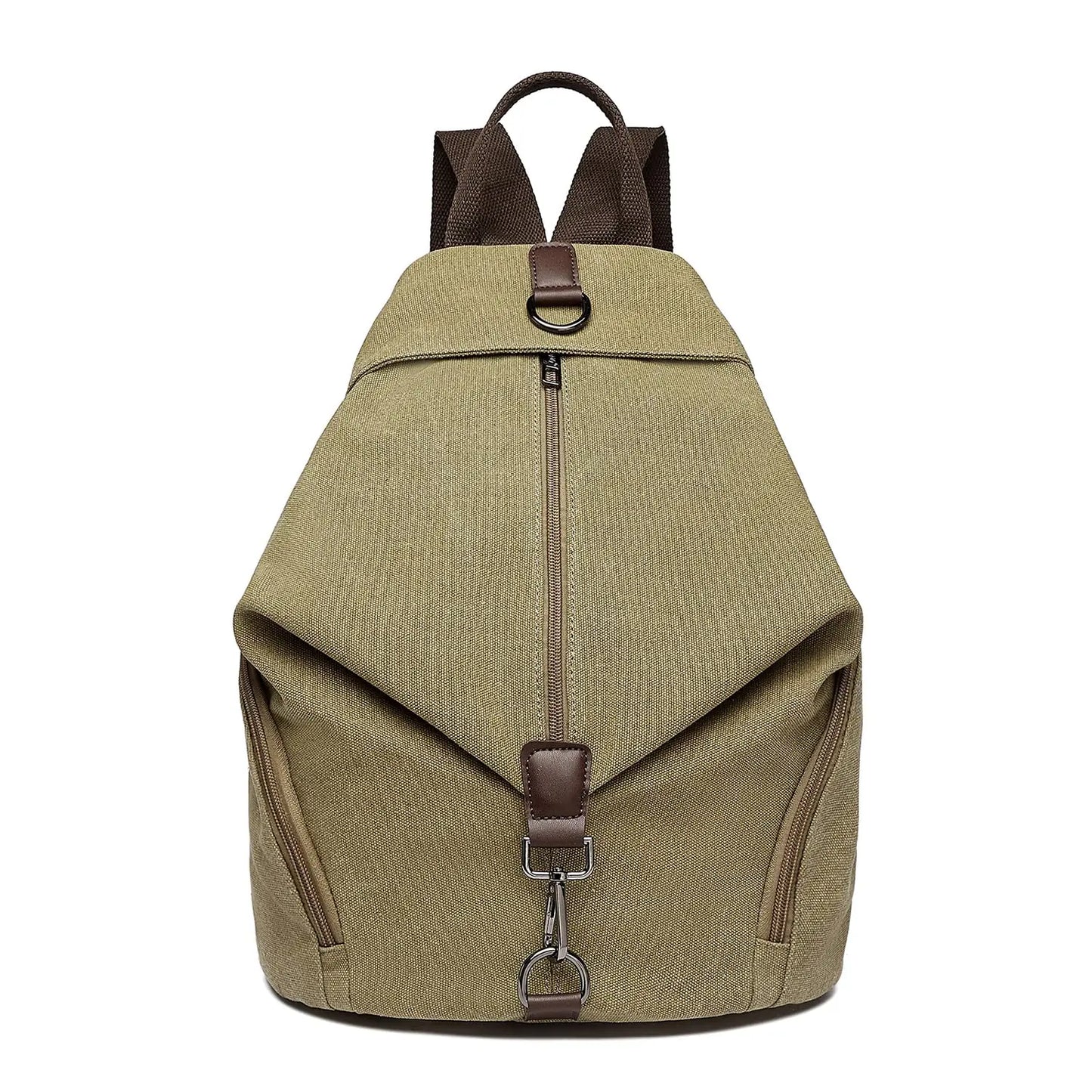 Canvas backpack for travel
