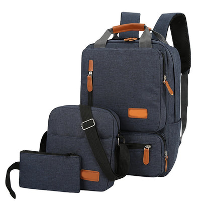 Ensemble de sacs à dos et sac à bandoulière, petite poche pour voyage, école, travail