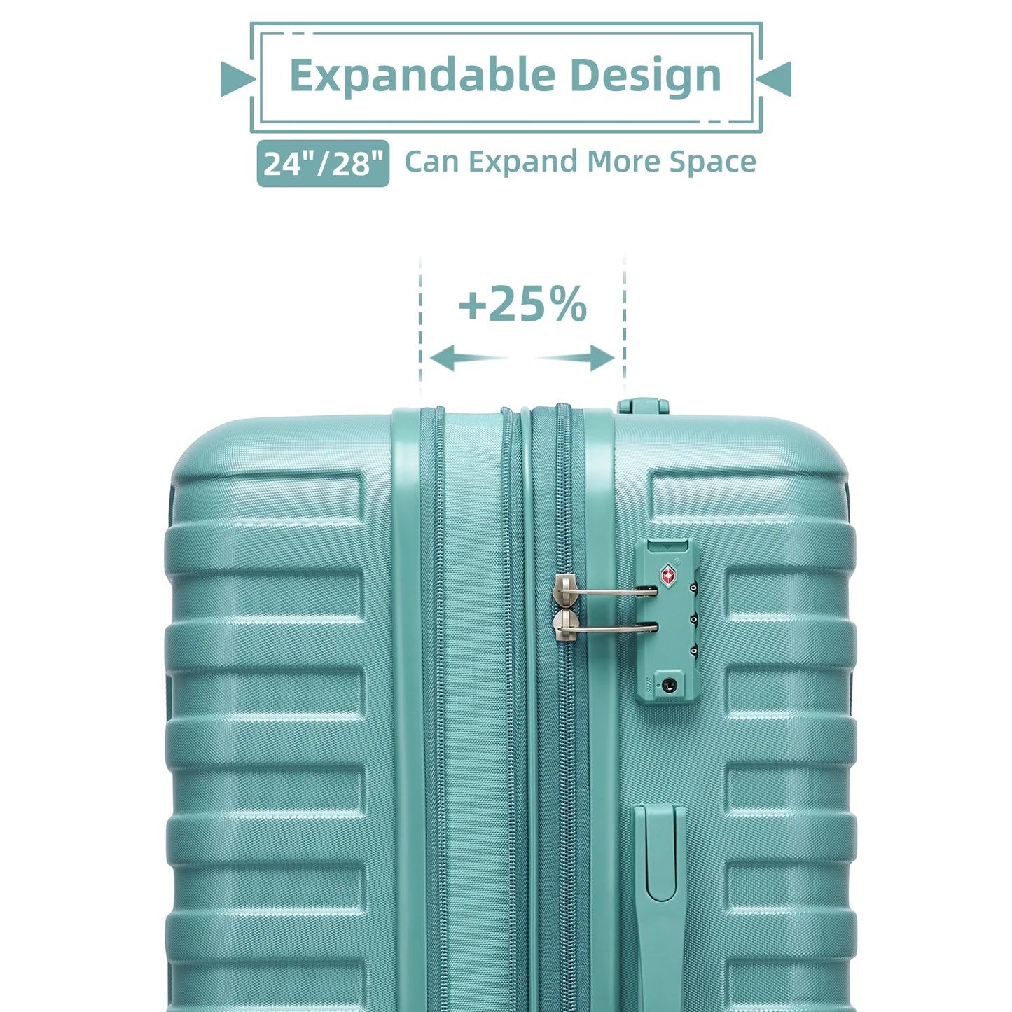 Ensembles de bagages 6 pièces avec sacs de voyage
