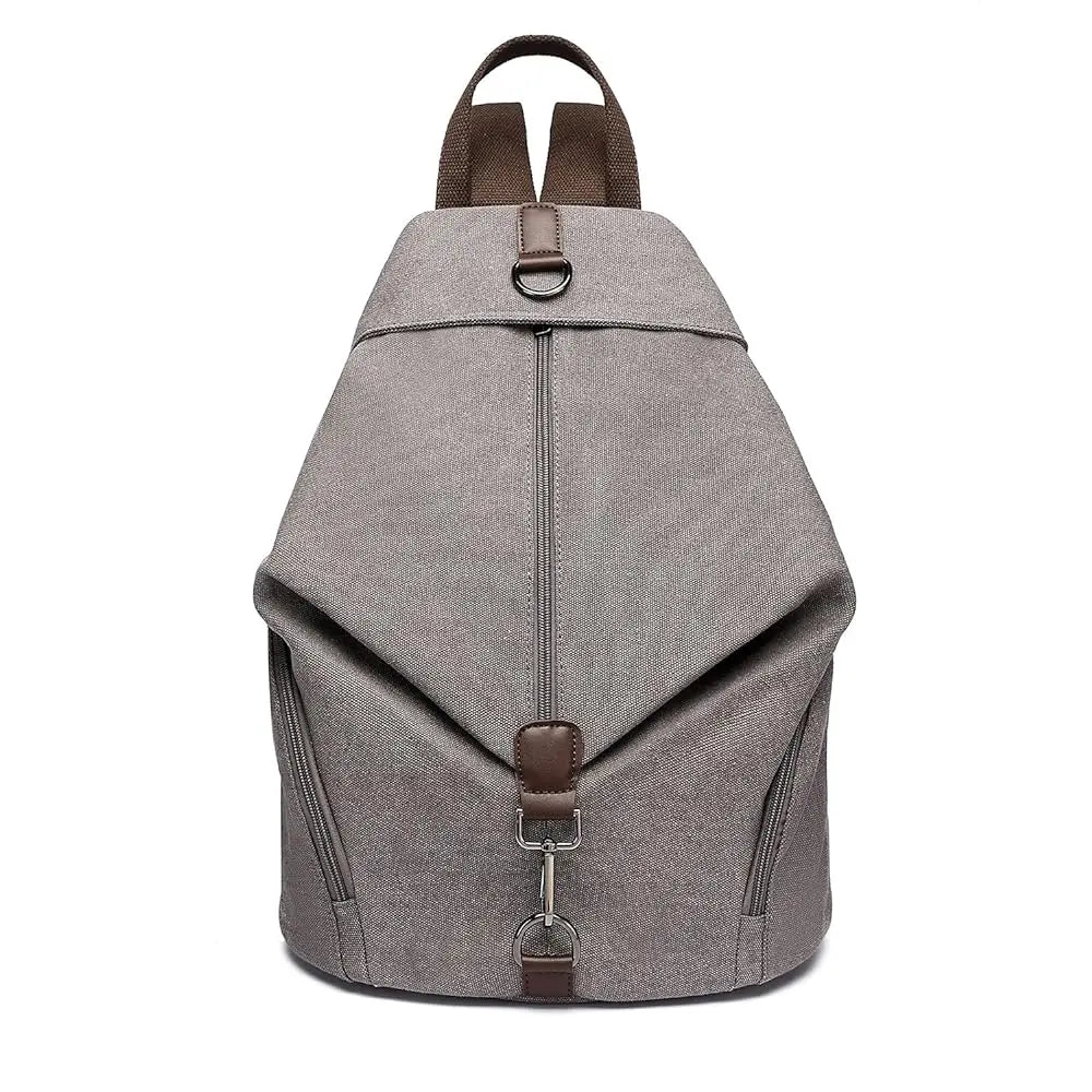 Canvas backpack for travel