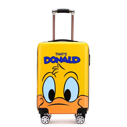 Disney tureMouse-Valise de voyage à roulettes pour enfants, bagage à roulettes mignon, cabine de dessin animé, joli cadeau de Noël, 20 po