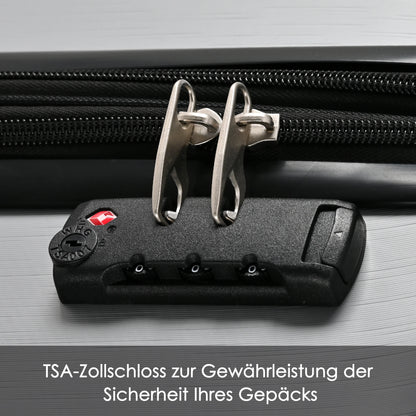 Ensemble de 3 pièces chariot ABS dur 20", 24", 28"