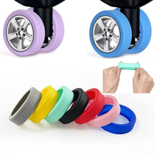 Protecteur de roues en silicone pour bagages et valises
