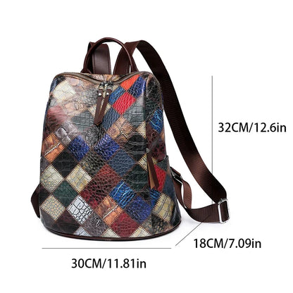 Sac à dos en cuir PU