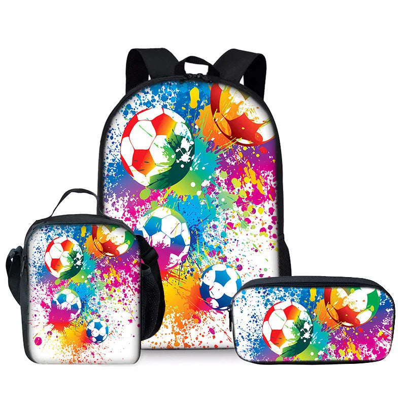 3 pièces/ensemble sacs d'école pour élèves