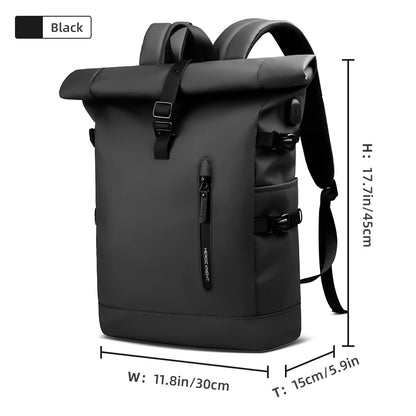Large Capacity Expandable Waterproof Travel Backpack
