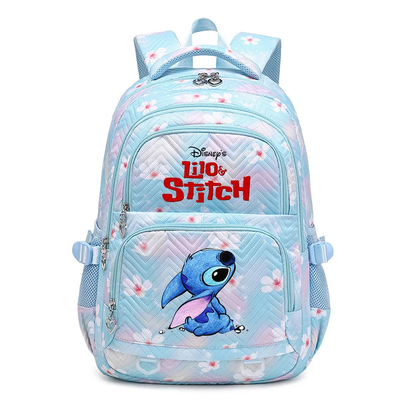 Sac à Dos Étanche Disney CAN o Stitch pour Femme, Cartable de Voyage pour Adolescentes