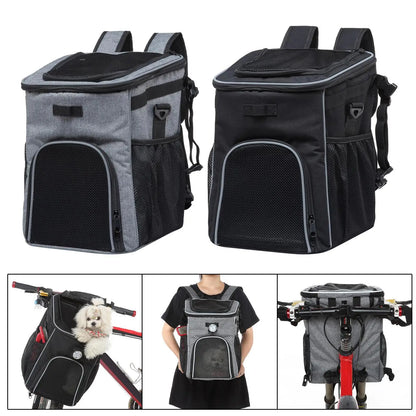 Sac à dos ventilé Electrolux pour animaux de compagnie, panier de vélo pour chien, camping, voyage