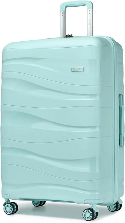 Valise à roulettes légère avec serrure TSA