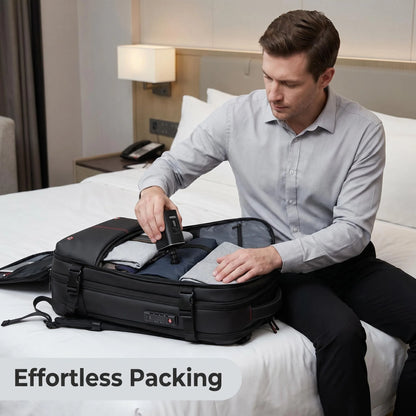 Sac à dos de compression sous vide pour ordinateur portable de 17 pouces