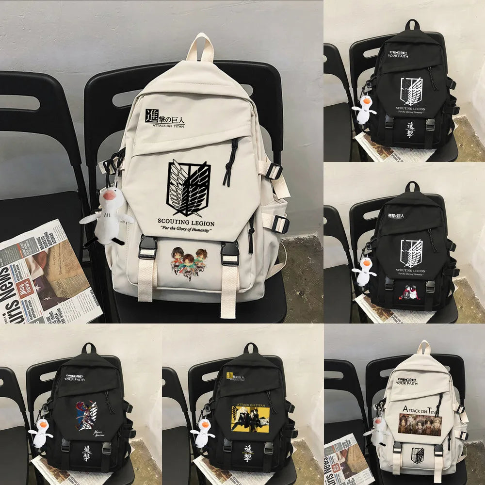 Anime Shingeki no Kyojin Nylon Backpack