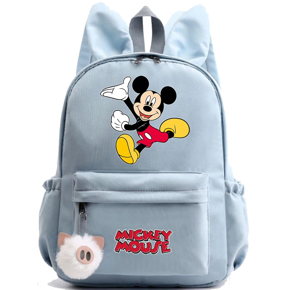 Disney tureMouse-Sac à Dos bleu pour Fille et Garçon