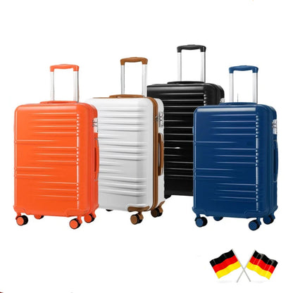 British Traveller Chariot ABS + PC, robuste et élégant (1/2/3 pc) Étui rigide