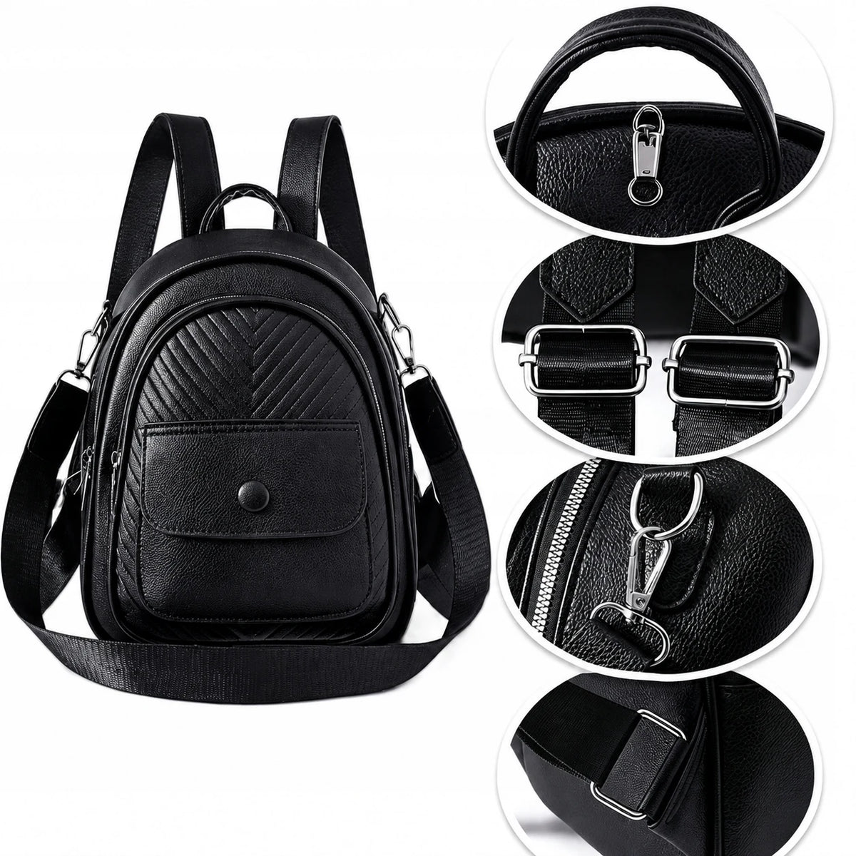 Nouveau sac à dos tendance en Cuir