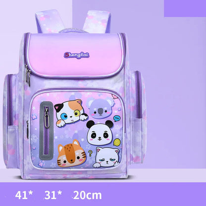 Cartable de dessin animé, orthopédique