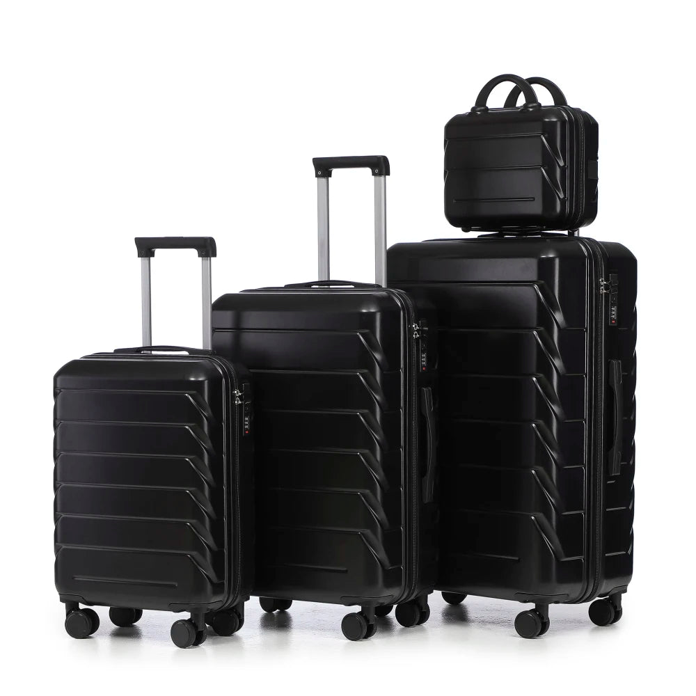 Ensemble de valises de voyage 14, 19, 24 et 28 pouces
