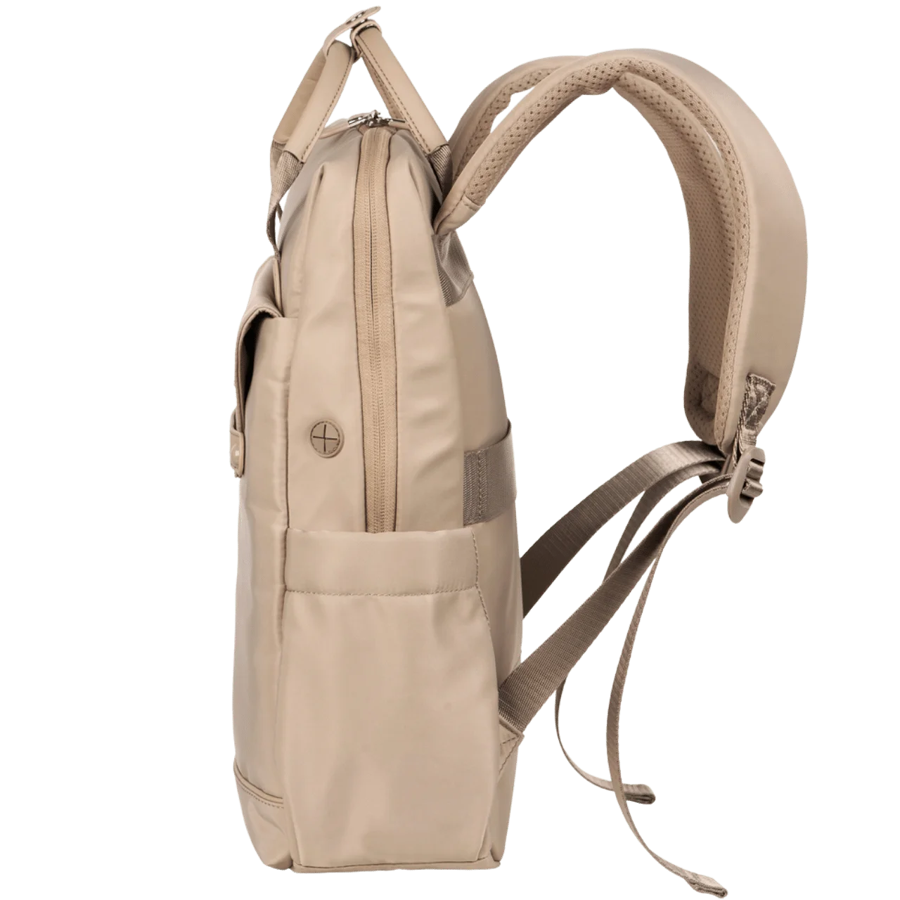 Sac à dos multifonctionnel beige étanche
