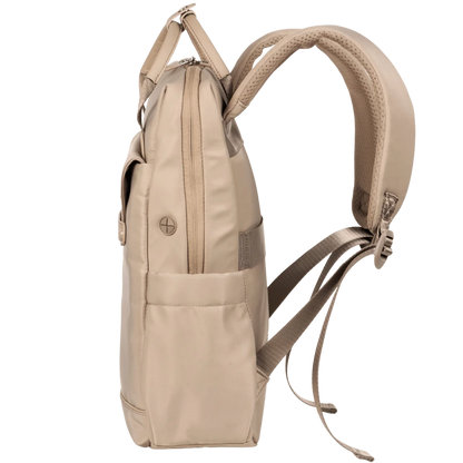 Sac à dos multifonctionnel beige étanche