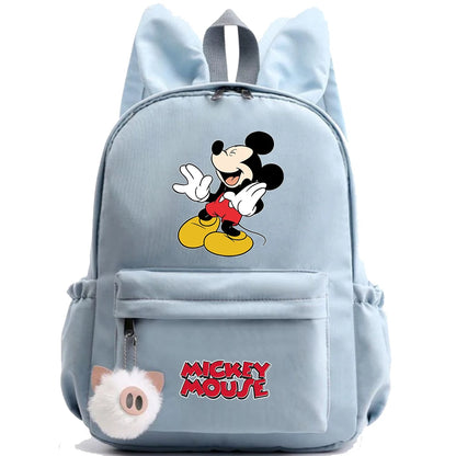 Disney tureMouse-Sac à Dos bleu pour Fille et Garçon