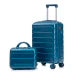 Ensemble de valises de voyage en ABS à roulettes
