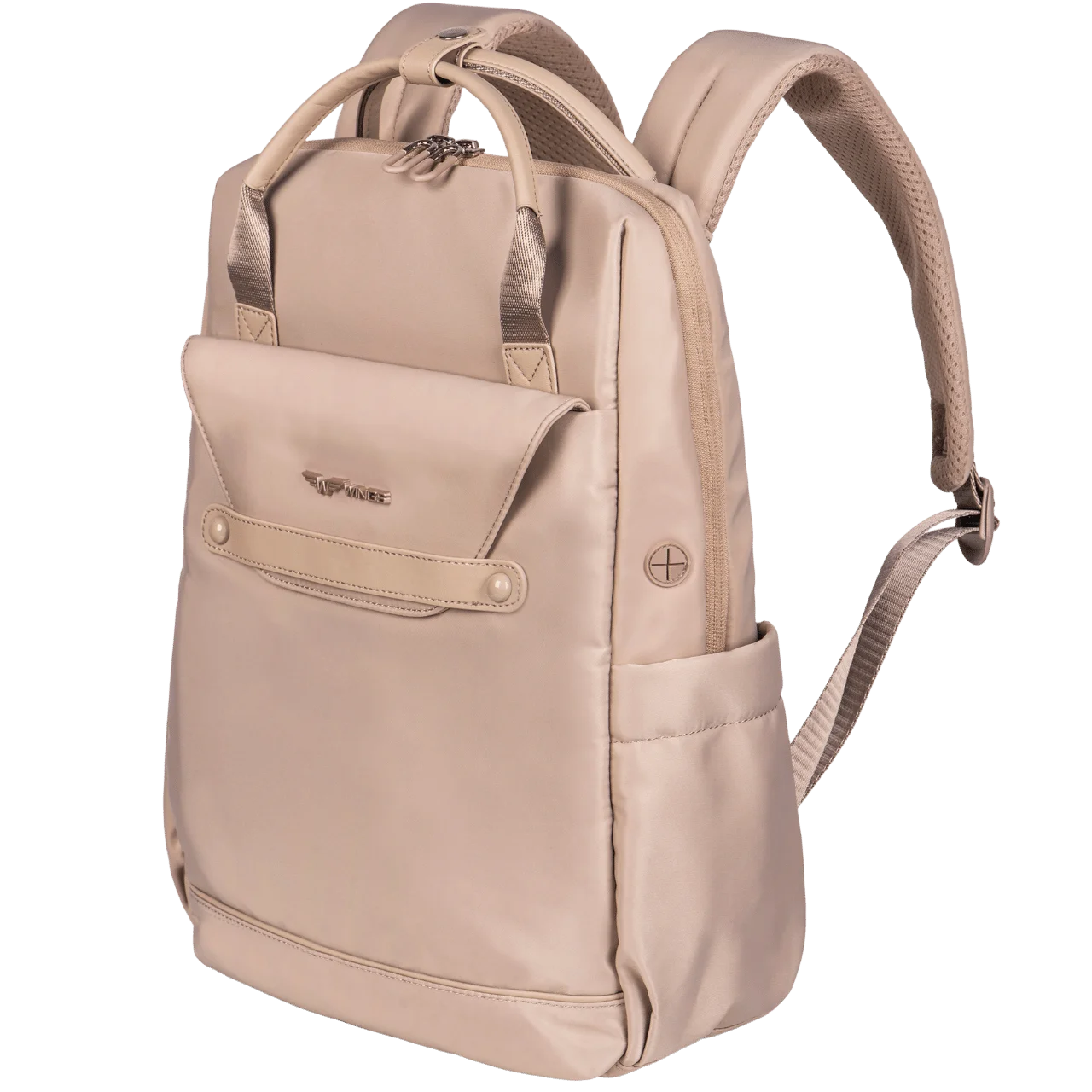 Sac à dos multifonctionnel beige étanche