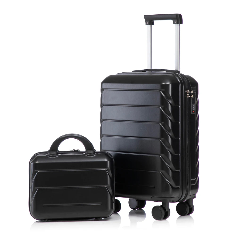 Ensemble de valises de voyage en ABS à roulettes