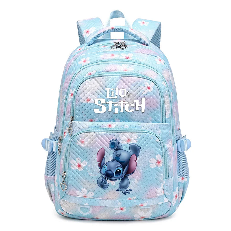 Sac à Dos Étanche Disney CAN o Stitch pour Femme, Cartable de Voyage pour Adolescentes