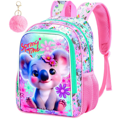 Cartable de maternelle avec animaux mignons