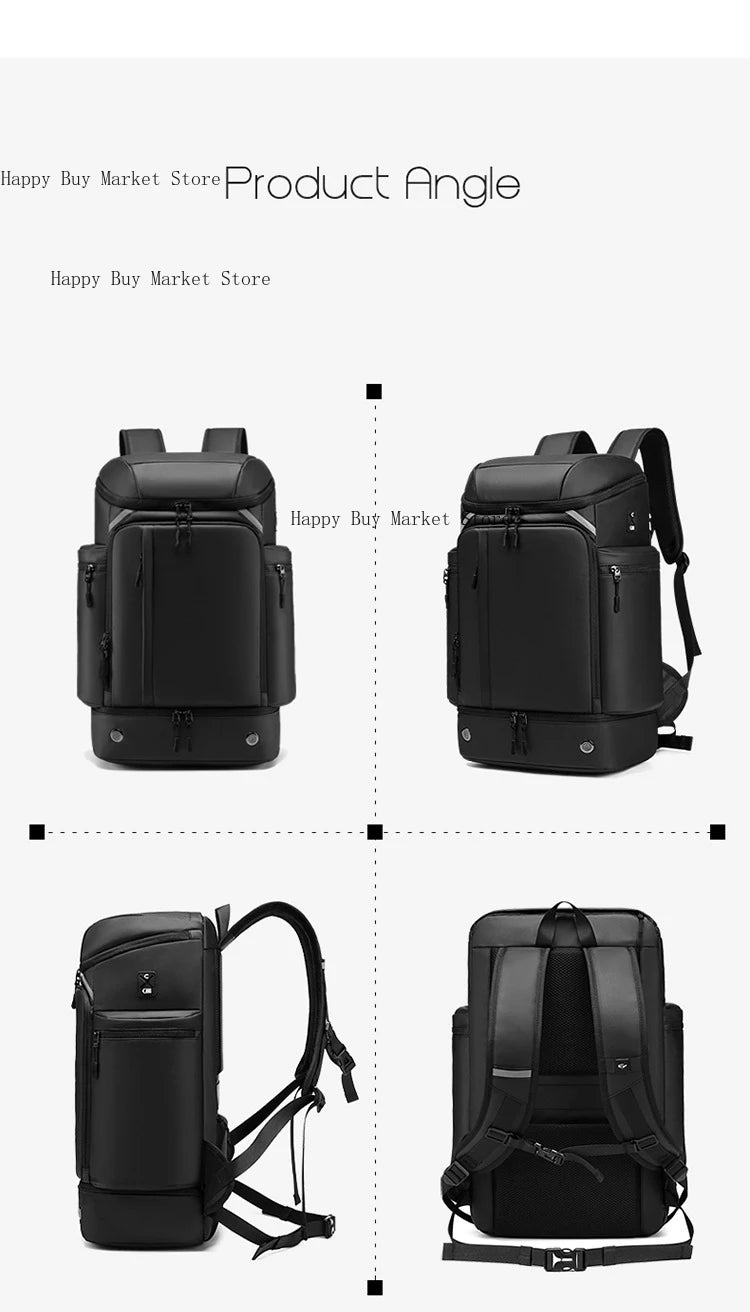 Sac à dos de voyage, grande capacité