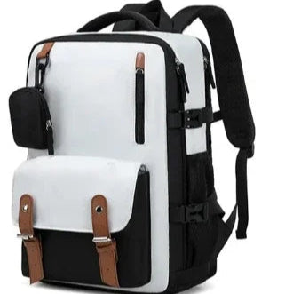 ac à dos de voyage pour hommes, grande capacité 30l, étanche, pour ordinateur portable 17 pouces, avec poche pour chaussures, cabine pour femmes