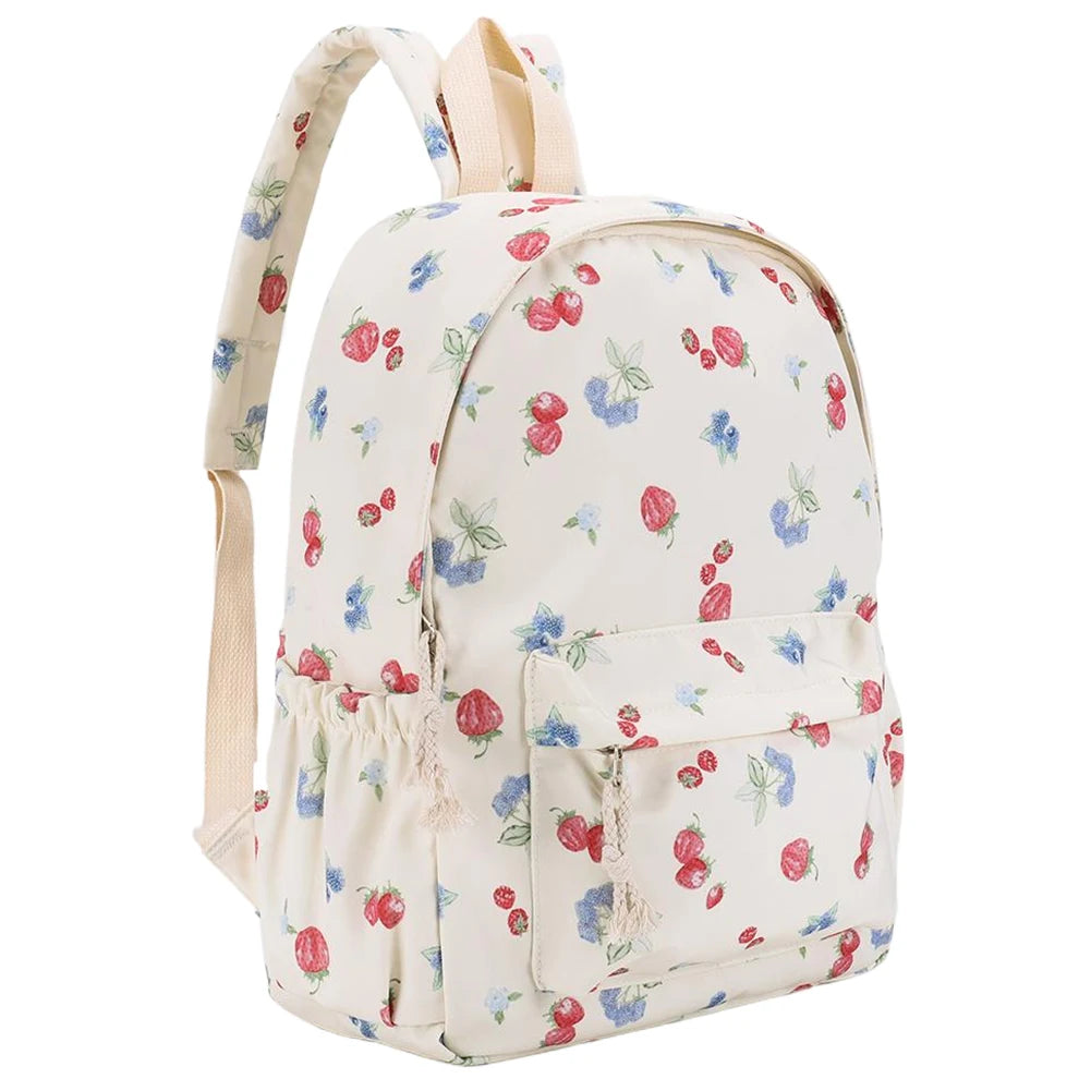 floral casual travel backpack