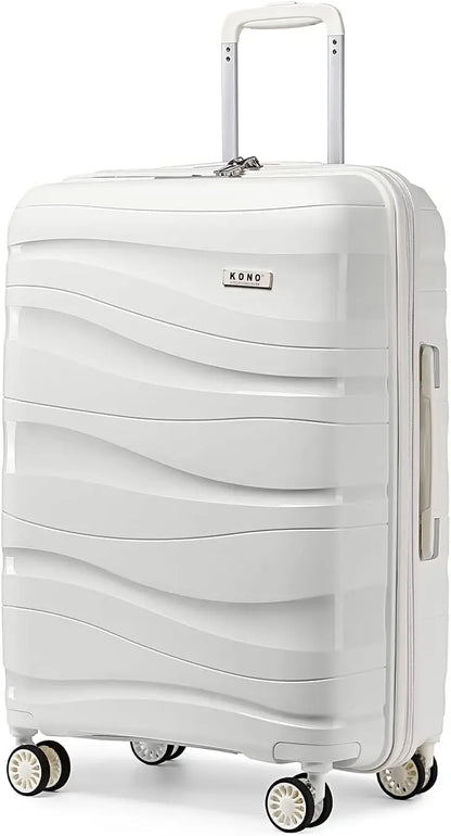 Valise à roulettes légère avec serrure TSA