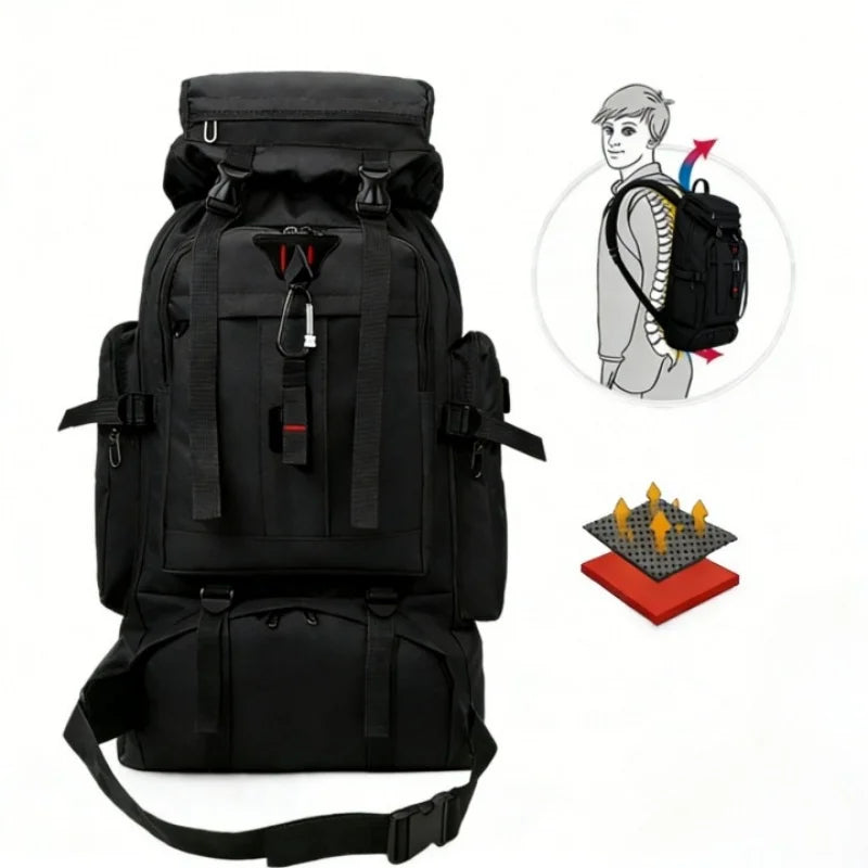Sac à dos de randonnée 80L imperméable