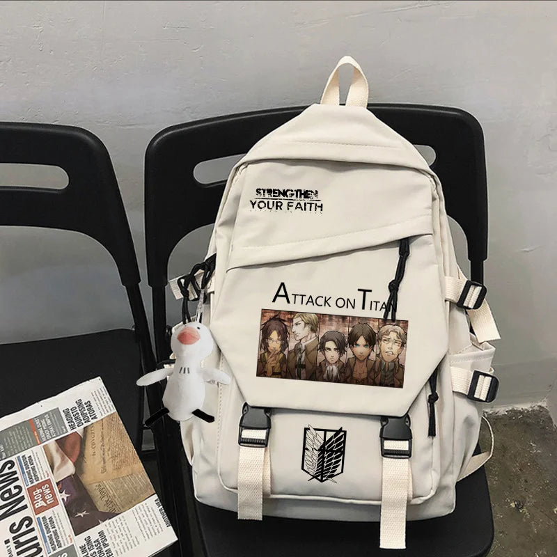 Sac à dos en nylon Anime Shingeki no Kyojin