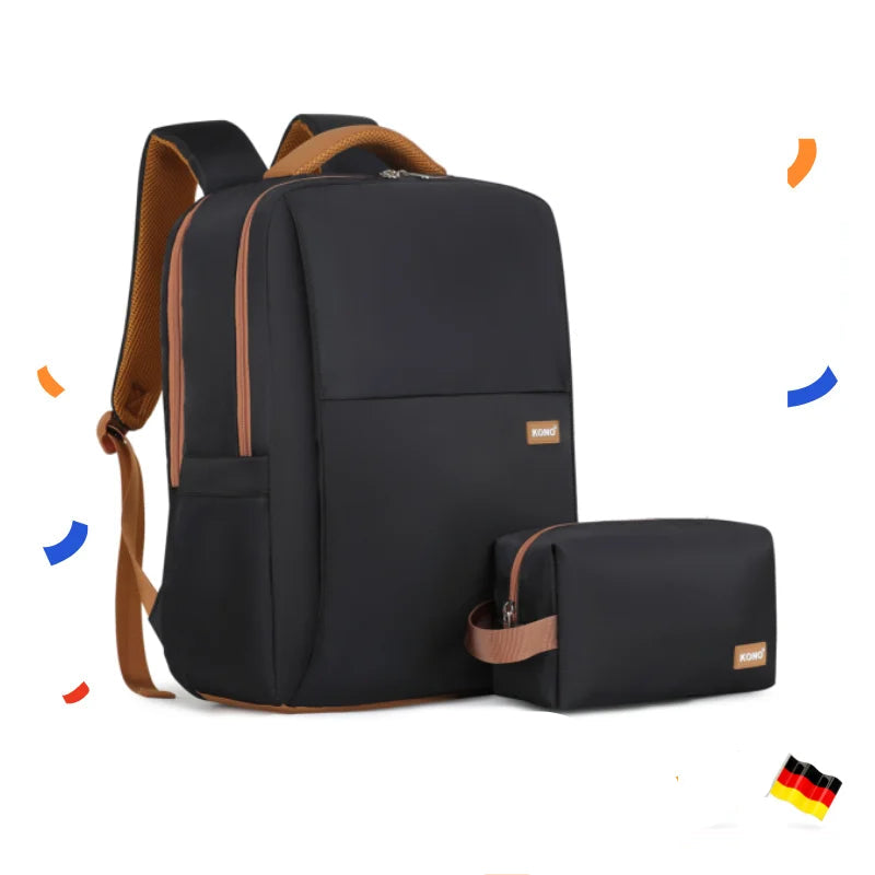 Sac à dos étanche pour ordinateur portable, sac à dos scolaire avec sac antivol, travail uni et voyage, adolescent