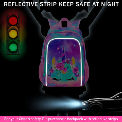 Cartable de maternelle avec animaux mignons