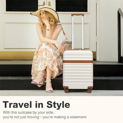 Étui rigide ABS + PC à 4 roulettes